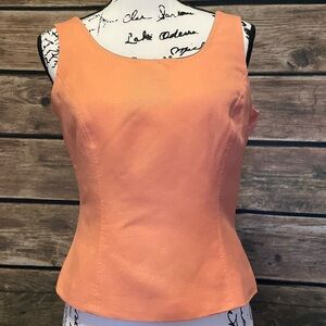 Like New Tahari Arthur & Levine Lined Sleeveless Top